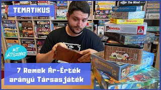 7 Remek Ár-Érték arányú Társasjáték