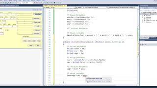 C# Chapter 3 Processing Data Part 8