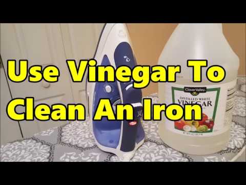 Cleaning An Iron with Vinegar ~ It Works! Cleaning An Iron with Vinegar ~ It Works!