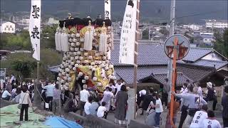 西条まつり２０２２　石岡神社祭礼　宮入り③