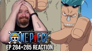 Franky Stands On BUSINESS | One Piece Ep 284+285 Reaction7 Review | Enies Lobby Arc