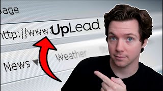 Finding leads by their company URL on Uplead