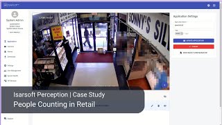 Isarsoft Perception | Case Study | People Counting in Retail