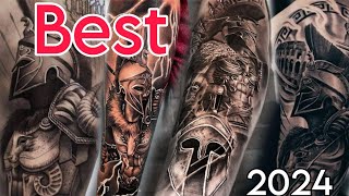 Best Spartan Tattoos for Men || trending_tattoos #spartans #tattooartist #spartanwarriors #new