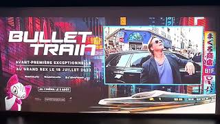 Bullet Train - Avant Première / Film Premier ( BRAD PITT), Grand Rex, Paris, France, 18th July 2022