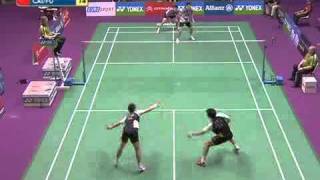 Badminton World Championship 2010 Final Mens Double - Game 1