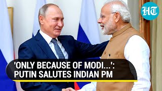 'Couldn't Intimidate India': Putin Mocks West, Applauds PM Modi For Standing With Russia