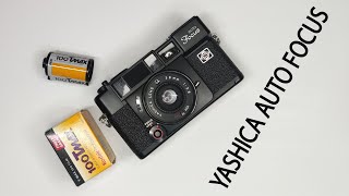 yashica auto focus 35mm film rangefinder camera