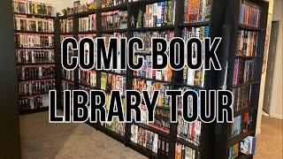 Comic Book Home Library Tour Spring 2021! Comics, Graphic Novels, Omnibus Collection!