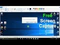 How to do a (Quick) screen capture Windows 10 - Windows Print Screen capture in 5 Seconds