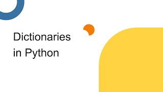 Dictionaries in Python | Python for Data Science | Lec#09