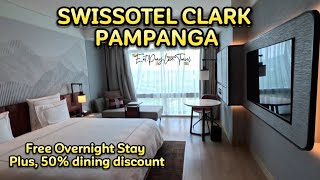 Where to Stay in Clark Pampanga? | Swissotel Clark | 5 Star Hotel in Pampanga | Room&Amenities Tour