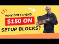 Setup Block set tool review, comparison, cost  - Woodpeckers, iGaging and Eanosic setup blocks