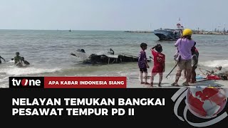 Geger! Penemuan Bangkai Pesawat Tempur Perang Dunia di Pesisir Pantai | AKIS tvOne