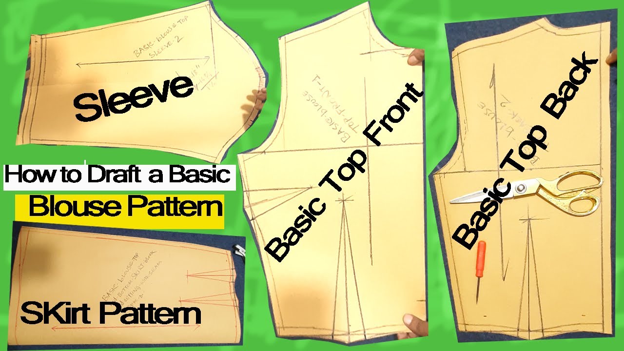 Basic Blouse Cutting