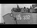 uss lst 332 landing ship tank underway during the consolidation on the utah be...hd stock footage