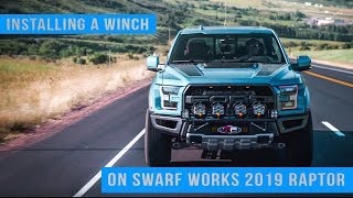 Installing a winch on Swarf Works 2019 Raptor