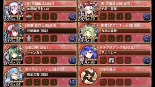 【絢爛 超難 EX2】小さき京都に花香る EX2 超難 全戦功 20240402【城プロre】