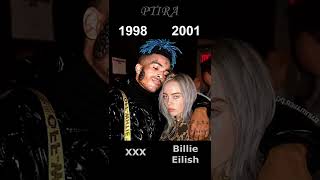 The years are flying by. XXXtentancion and Billie Eilish.