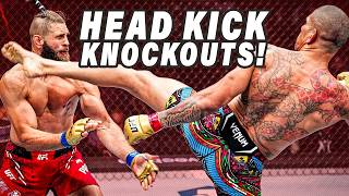 NASTIEST Head Kick Knockouts in UFC History
