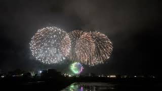 2023.08.05三家村福德廟福德正神下七庄繞境參香大典圓滿花火#fireworks #花火 #高空煙火秀 #煙花 #遶境 #就穩煙火 #東石 #福德正神 #福德廟