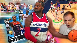 NBA 2K17 My Team DIAMOND JOHN WALL IS TOO NASTY! HE CAN DO IT ALL!