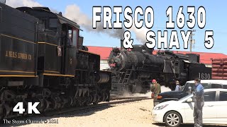 IRM Steam: Frisco 1630 \u0026 Shay 5 Servicing \u0026 Switching