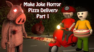 Pizza Delivery Or Khooni Pig Part 1| Horror Stories | Gulli Bulli Horror Story | Make Joke Horror