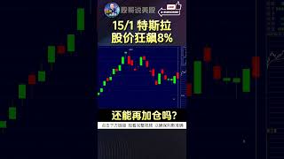 【特斯拉股价狂飙8%】还能再加仓吗？#特斯拉 #特斯拉股票 #美股 #股哥说美股 #tesla #马斯克 #美股复盘