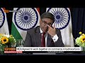 mea briefing on pm modi s us visit dd india