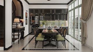 [ Indochine Style ] Thiết Kế Thi Công Nội Thất Phong Cách Đông Dương Indochine