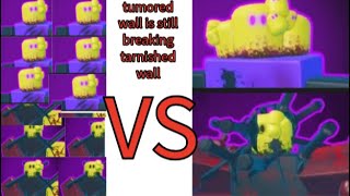 HOW MANY TUMORED UNITS TO KILL TARNISHED UNITS?( battle bricks)