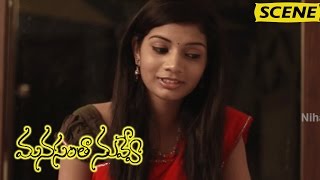 Bindu And Pavan Gets Emotional Over Love Breakup || Manasantha Nuvve Movie Scenes