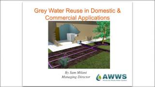 Whole-House Residential Greywater Systems (recorded on 3--16 -16)