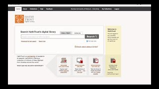 HathiTrust Advanced Search