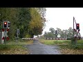 spoorwegovergang coesfeld d railroad crossing bahnübergang