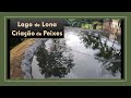 Lago feito de lona para criação de Peixes Funciona?