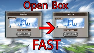 [GBF] How To Open GW and Event Boxes FAST with Dual Window!