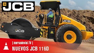 NUEVOS Rodillos Compactadores de Suelo JCB 116D - 12 Toneladas | Dercomaq Chile