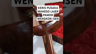 Pusaka keris maheso lajer Majapahit #kerismajapahit #kerisbertuah #kerismahesolajer