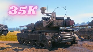 35K Spot Damage with Manticore 19K \u0026 Manticore 16K  World of Tanks