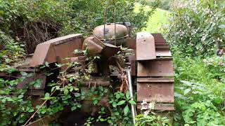 My Fordson crawler running after 16 years