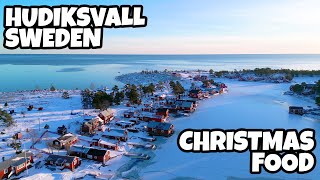 CHRISTMAS IN HUDIKSVALL AND STOCKHOLM WITH SWEDISH FOOD | Vlog 201 #sweden #christmas #sill #foodie