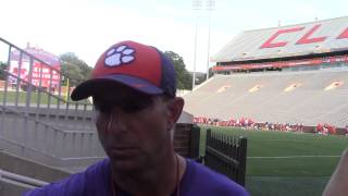 TigerNet.com - Dabo Swinney August 20