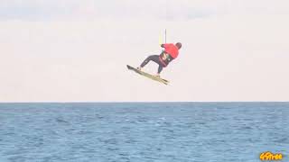 Kitesurfing on Mojacar Playa