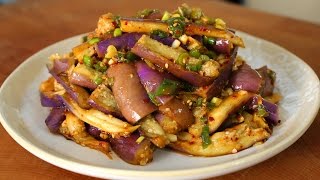 Eggplant and soy sauce side dish (가지나물)