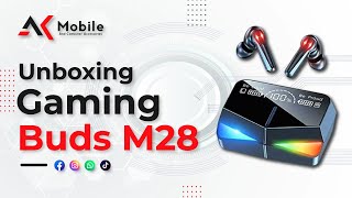 M28 Gaming Earbuds Unboxing | Gaming Earbuds | Cheapest Gaming Earbuds | #gaming #m28 #gamingearbuds