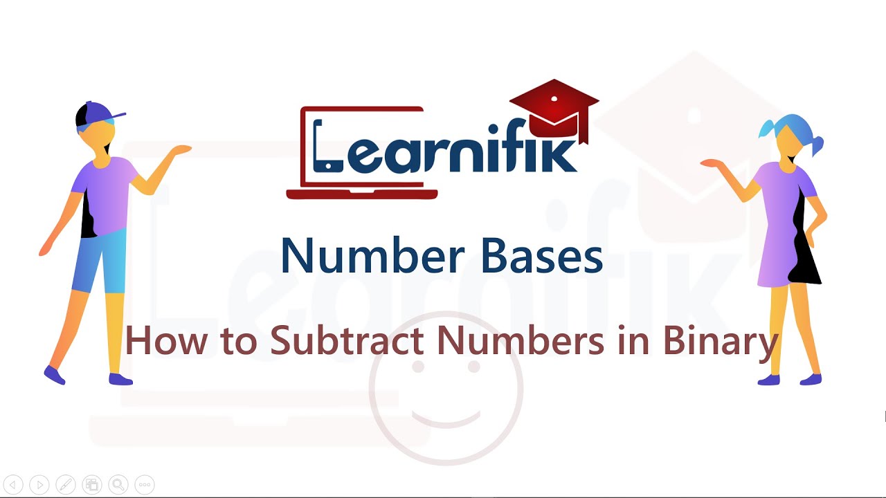 How To Subtract Binary Numbers - YouTube