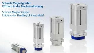 Powerful Magnetic Grippers for Hot Parts \u0026 Ferromagnetic Workpieces | Schmalz