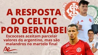 🚨ATENÇÃO: CELTIC RESPONDE POR BERNABEI | DAMIÃO REVELA SEU FUTURO E O #INTER | EXECUTIVO NO CORITIBA